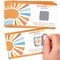 Big Dot of Happiness Retro Sunshine Baby Shower Scratchers, Here Comes The Son Boy Boho Party Game Scratch Off Cards - 22 Count